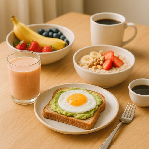 Café da Manhã Saudável: <span>10 Ideias Fáceis</span> e Nutritivas